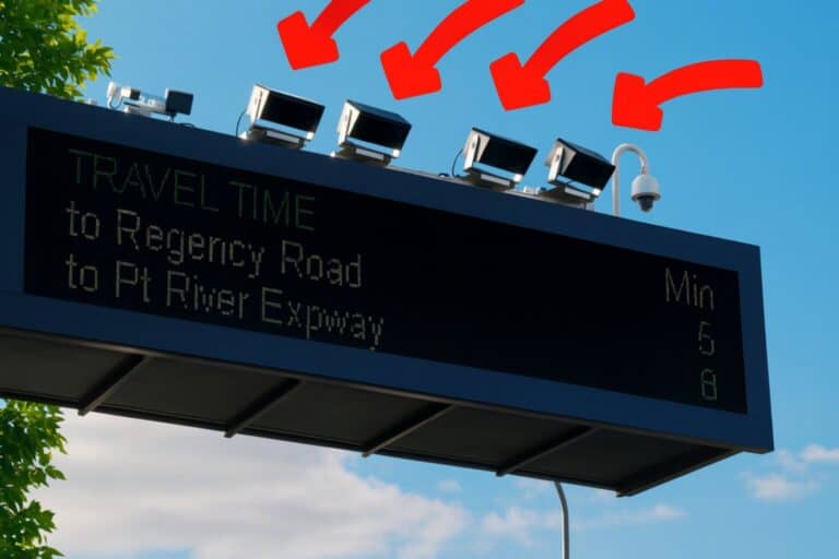 Mobile Phone Detection Camera Locations Across Adelaide